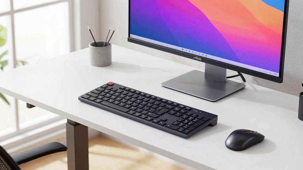 proper ergonomic keyboard setup