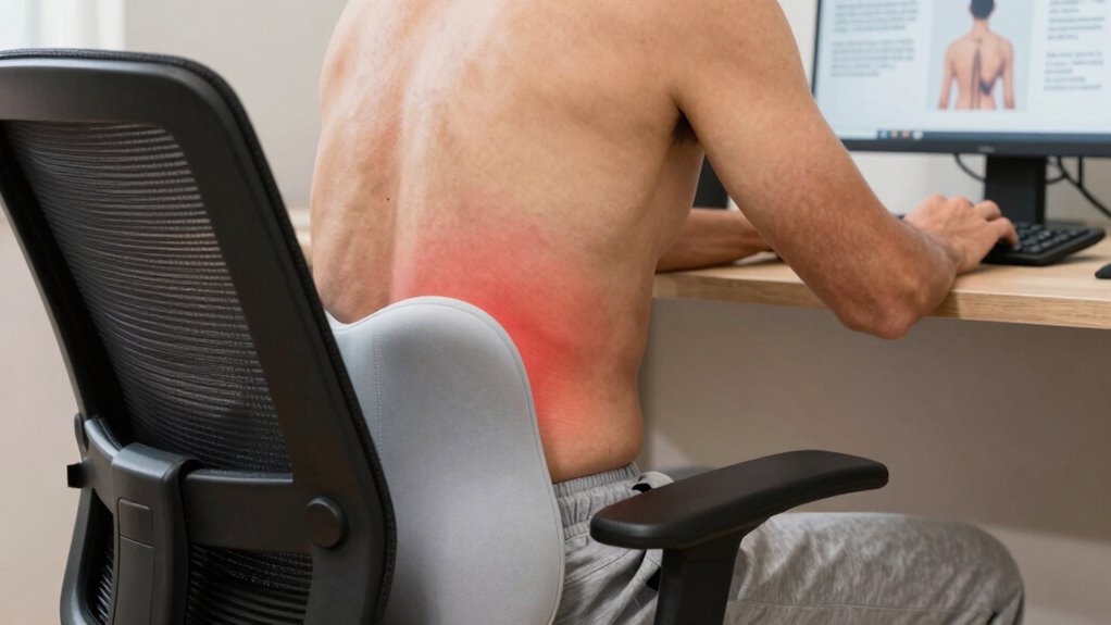 proper ergonomic sitting setup