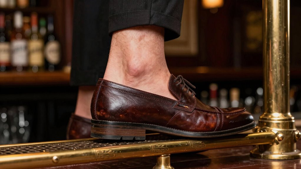 proper foot rail positioning