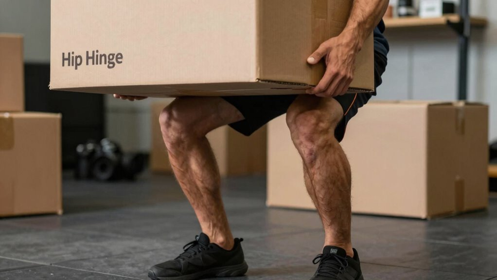 proper lifting reduces injury