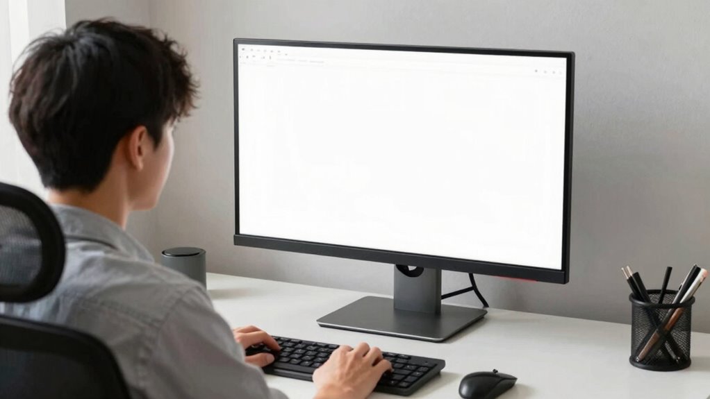 proper monitor ergonomic setup