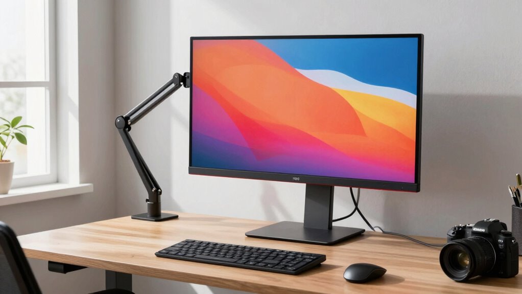 proper monitor eye level