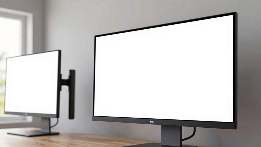 proper monitor placement and ergonomics