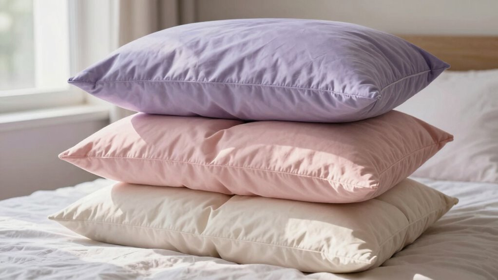 proper pillow stacking technique