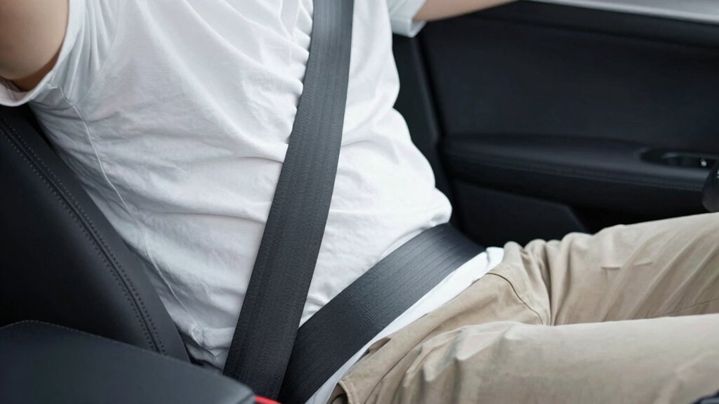 proper seat belt fit