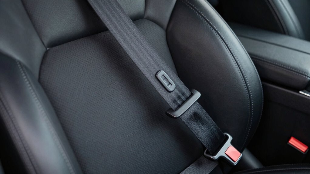 proper seat belt positioning