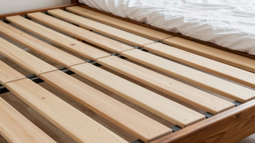 proper slat spacing ensures support