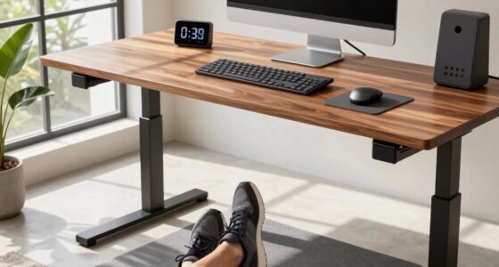 proper standing desk schedule