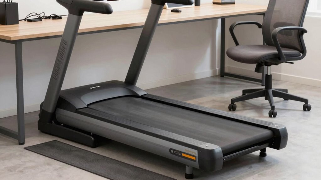 proper treadmill workspace setup