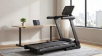 quiet apartment treadmill options