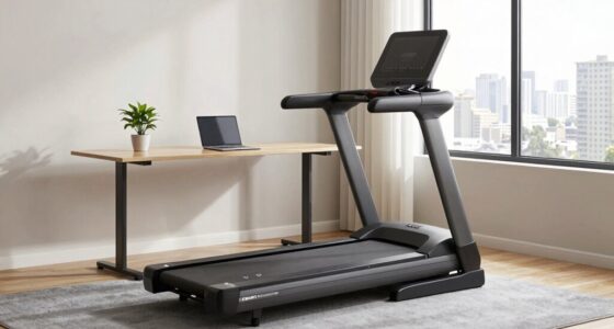 quiet apartment treadmill options