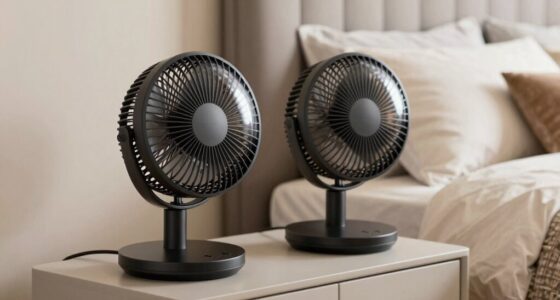 quiet premium bedroom fans