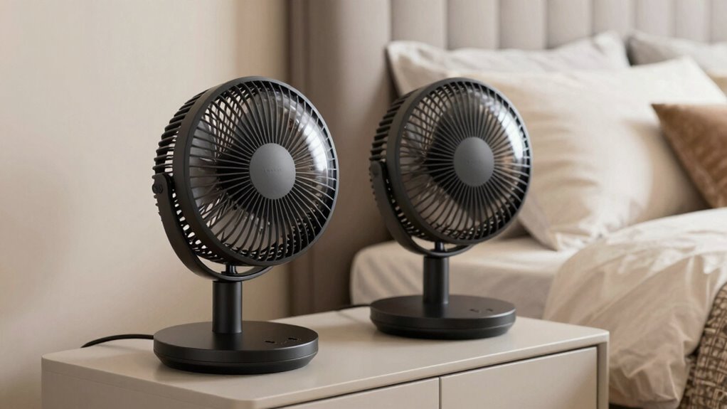 quiet premium bedroom fans