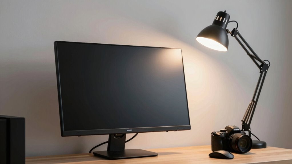 reduce glare with adjustments
