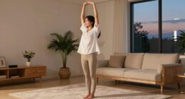 relaxing minimal stretch routine