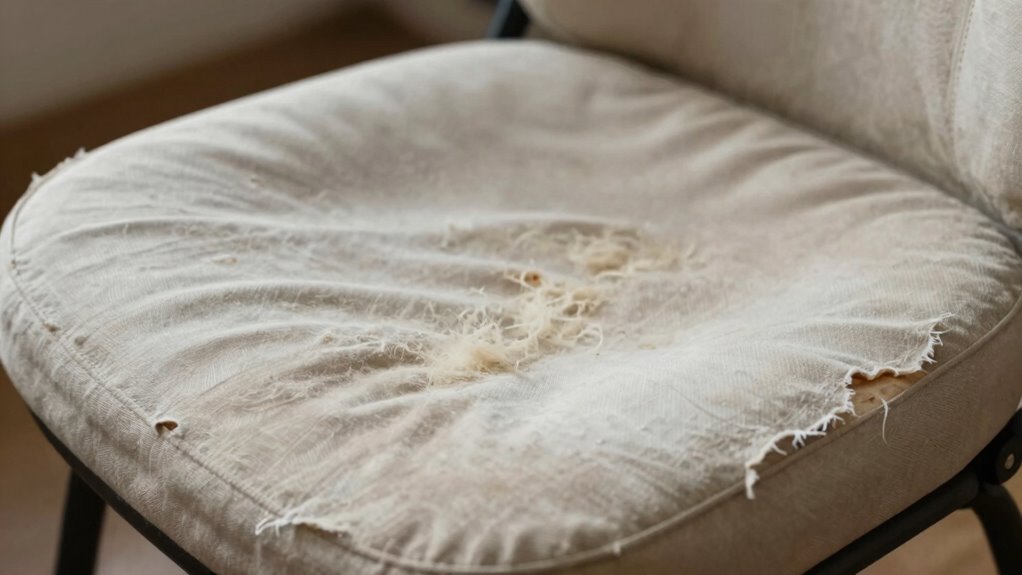 replace worn support deteriorates