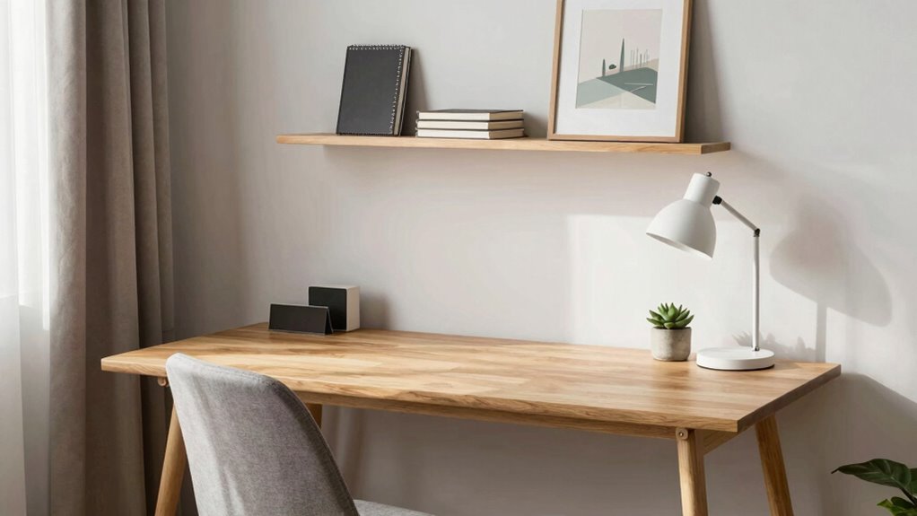 routine for organized workspace