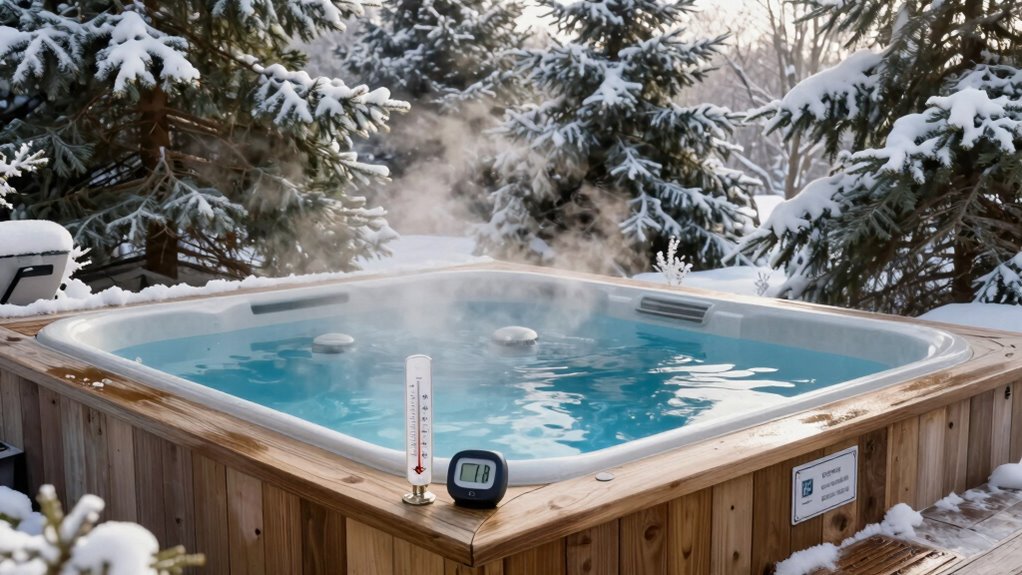 safe cold water immersion setup