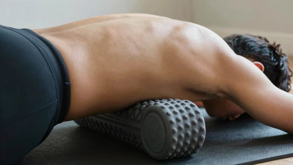 safe lower back foam rolling