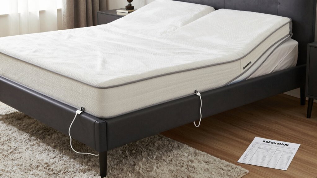 safety checks for adjustable bed