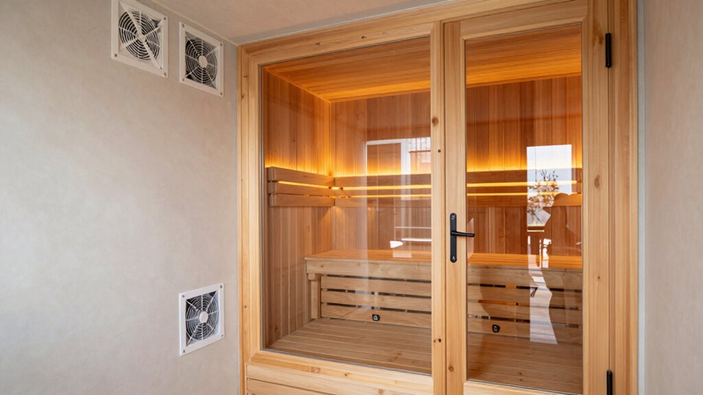 sauna placement for safety