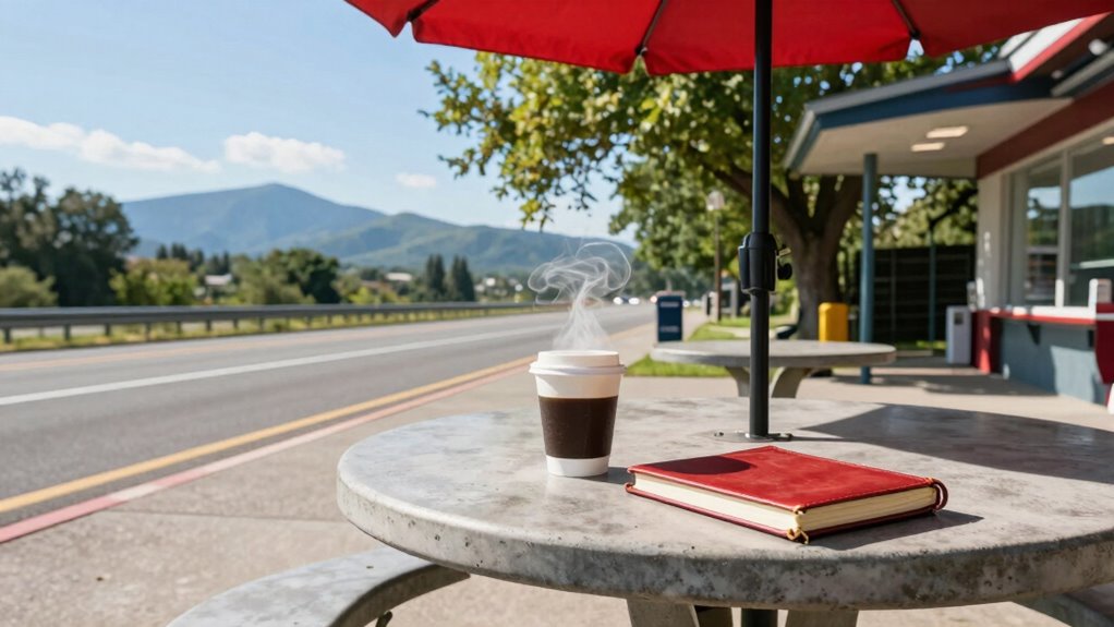 scenic convenient rest stops