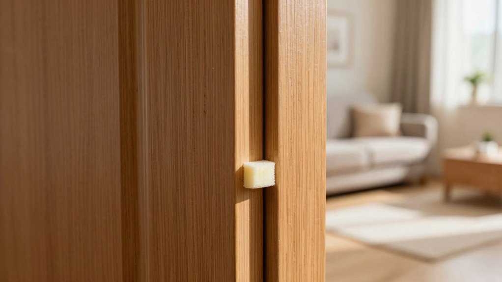 seal gaps with sealant