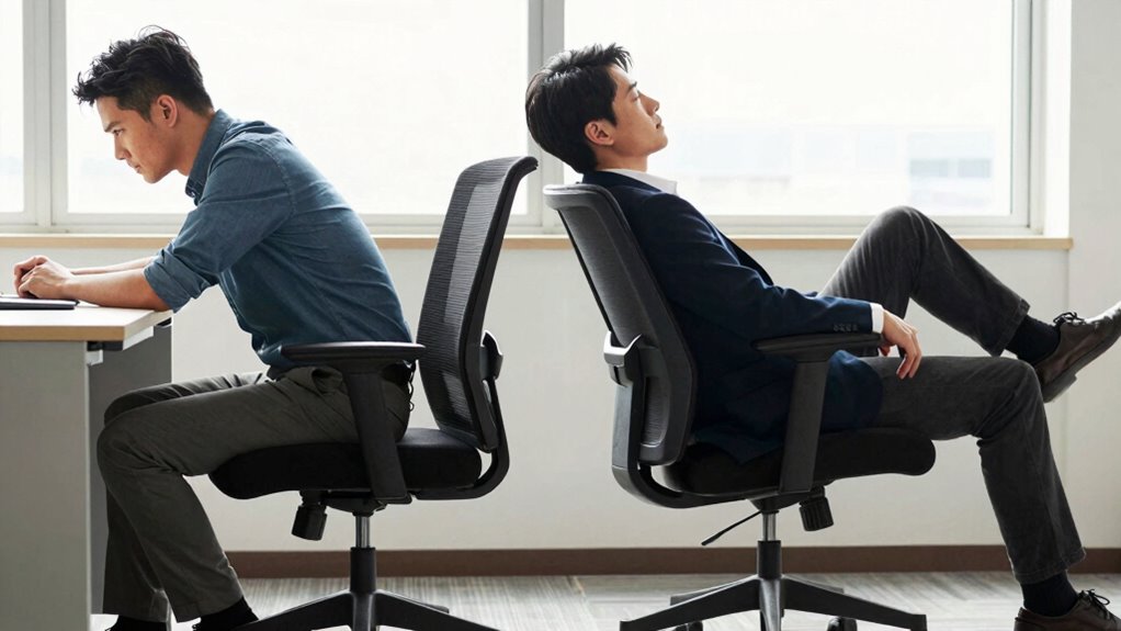 seat tilt enhances focus