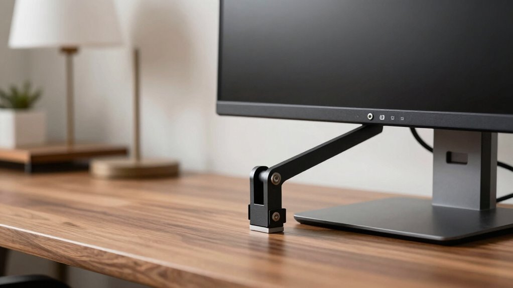 secure ergonomic workspace placement