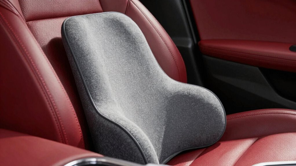 secure lumbar pillow firmly