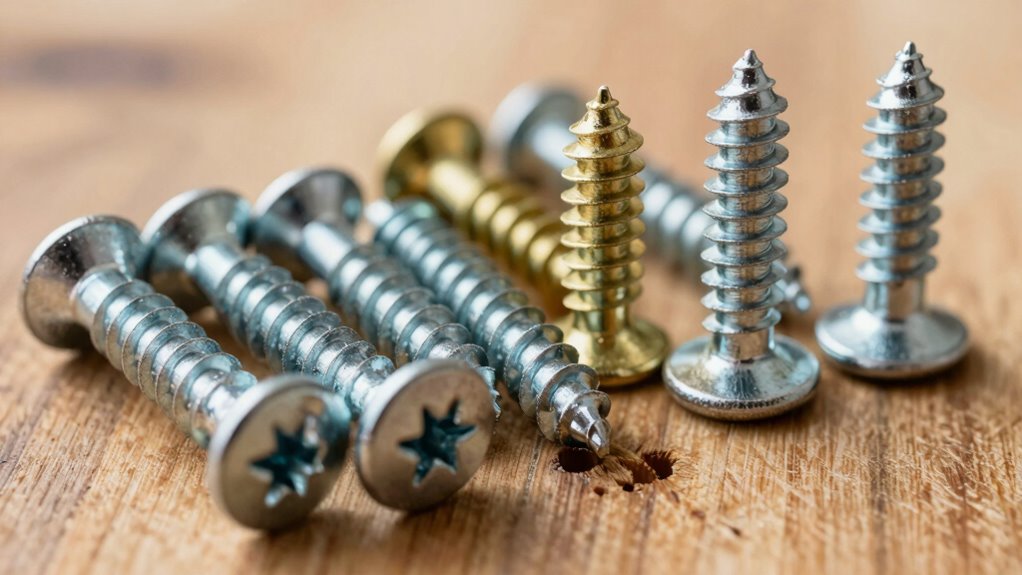 selecting suitable screw materials