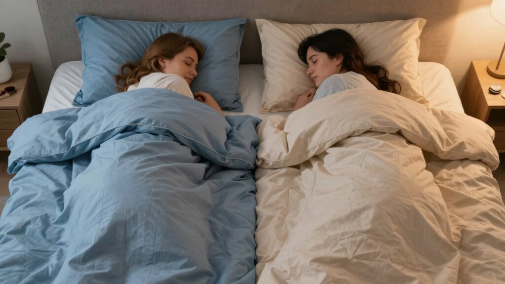 sharing bed disrupts sleep