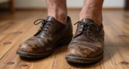 shoes feel different standing