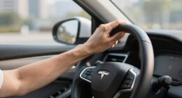 shoulders dislike one handed driving