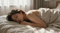 sleep position eases stiffness