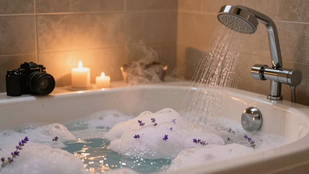 soothing warm bath ritual