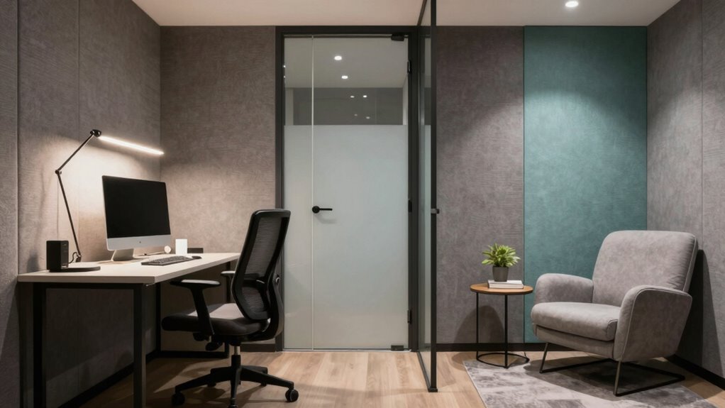 soundproofing and privacy measures