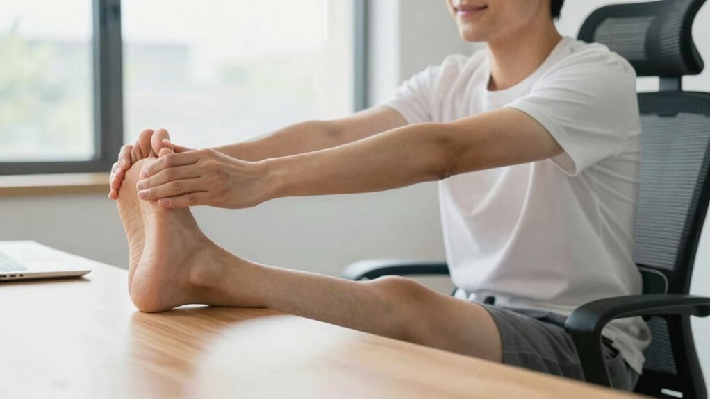 stretching and ergonomic tips