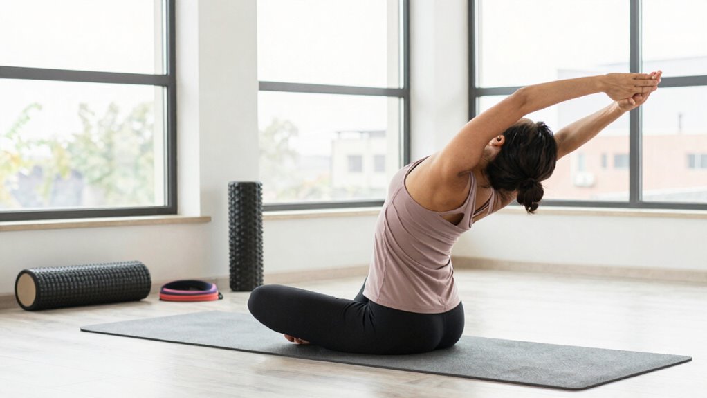 stretching relieves lower back strain