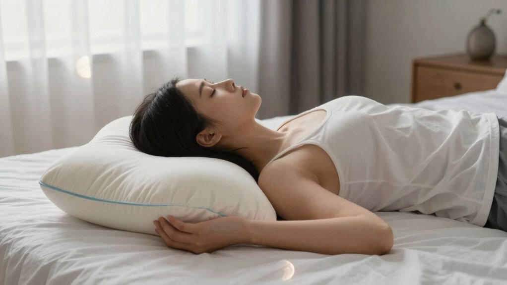 supportive pillows facilitate smooth movement