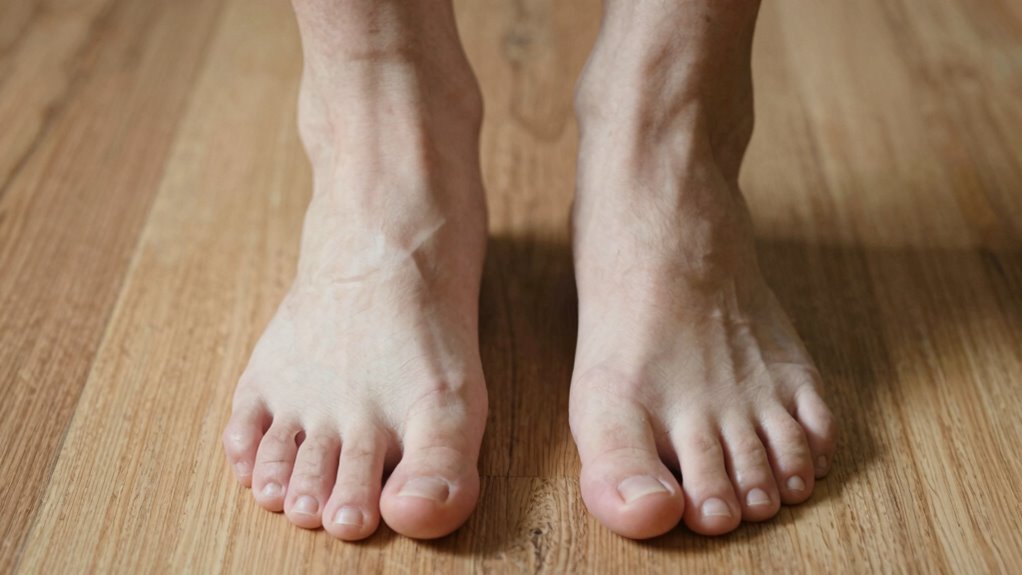 supportive shoes and posture