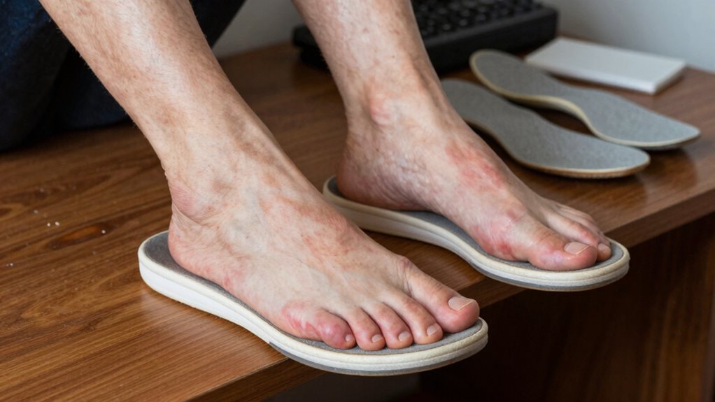 supportive shoes prevent numbness