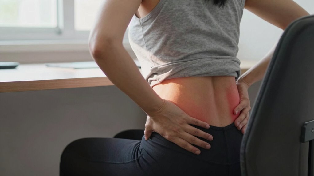 tight hips cause back pain