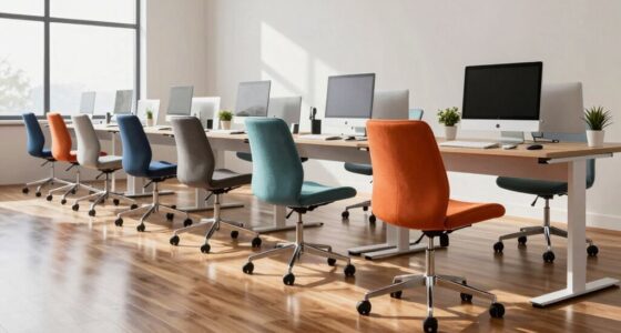 top adjustable standing desk stools