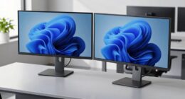 top dual monitor arms