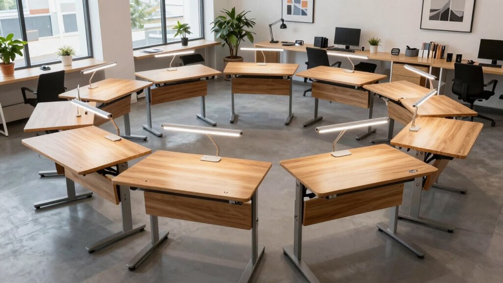 top ergonomic drafting desk options