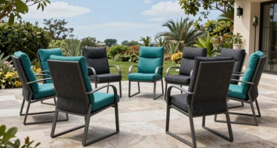 top ergonomic patio sets