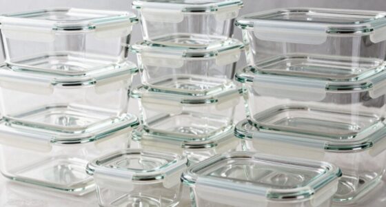 top glass meal prep sets