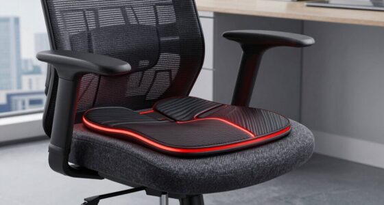 top heated office massage pads