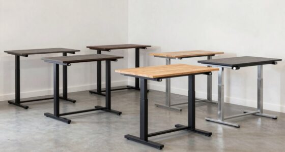 top heavy duty desk frames